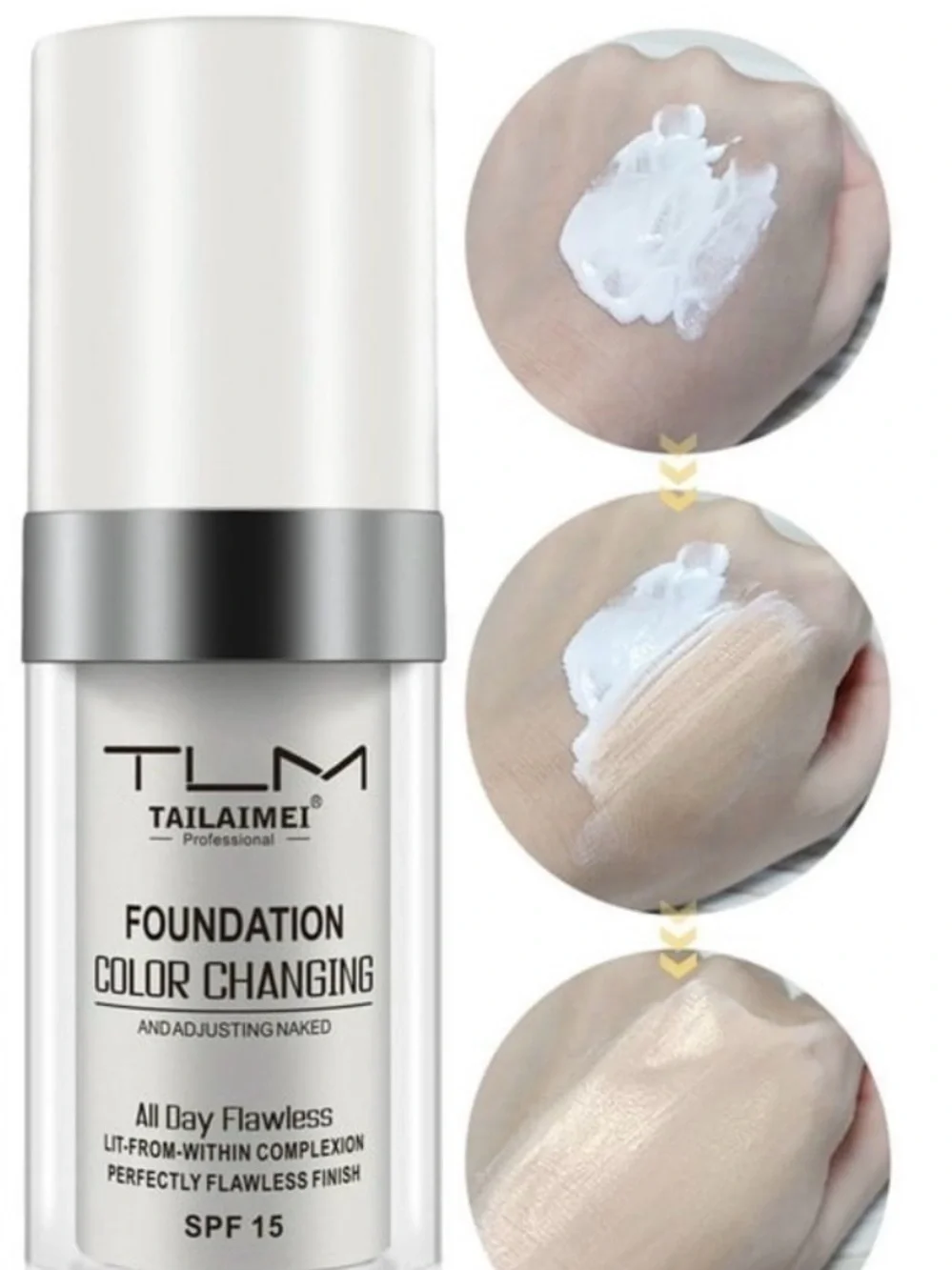 💛Tailaimei Color Changing Foundation SPF15 Liquid Makeup💛